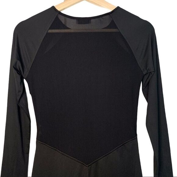 Tobi NWT Long Sleeve Mesh Panel Details LBD - Picture 7 of 8